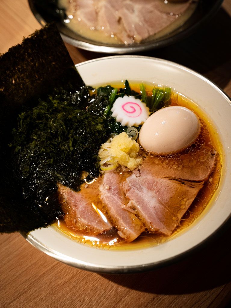 Ginger shoyu ramen. Photo: Evan Mua/HungryGoWhere Orchard Plaza