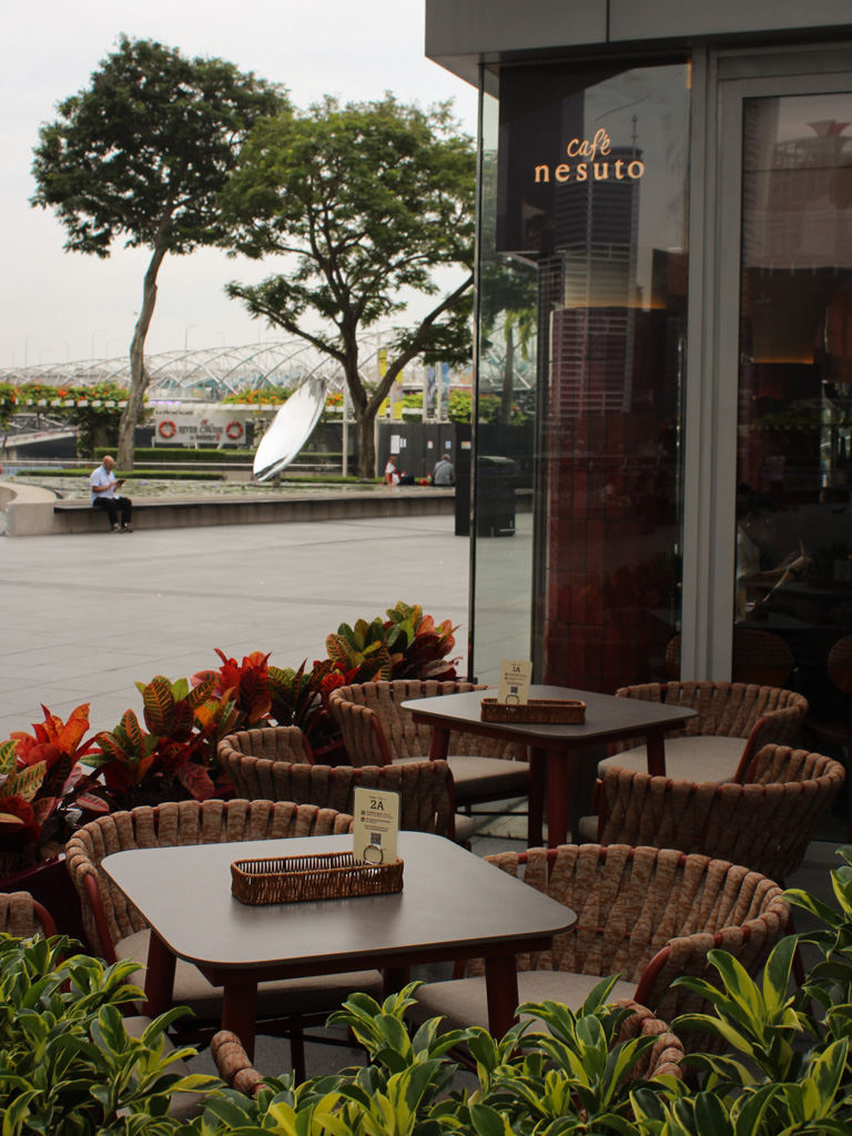 Honestly, nothing beats a good al fresco spot. Photo: Angeline Ang/HungryGoWhere cafe nesuto mbs