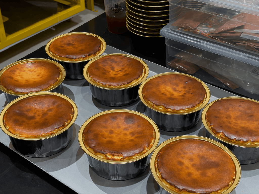 Photo: Shannon Ong/HungryGoWhere cat & the fiddle basque cheesecake