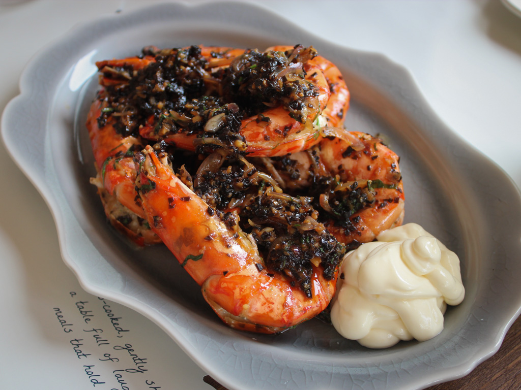 The citrus ponzu prawns leave a lasting impression — a true umami-bomb. Photo: Angeline Ang/HungryGoWhere cafe nesuto mbs