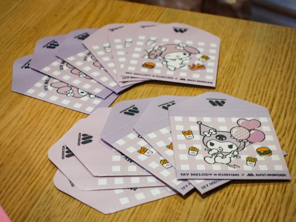 mos burger my melody x kuromi