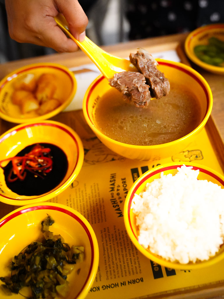 Bak kut teh with A5 wagyu? Photo: Evan Mua/HungryGoWhere mashi no mashi singapore