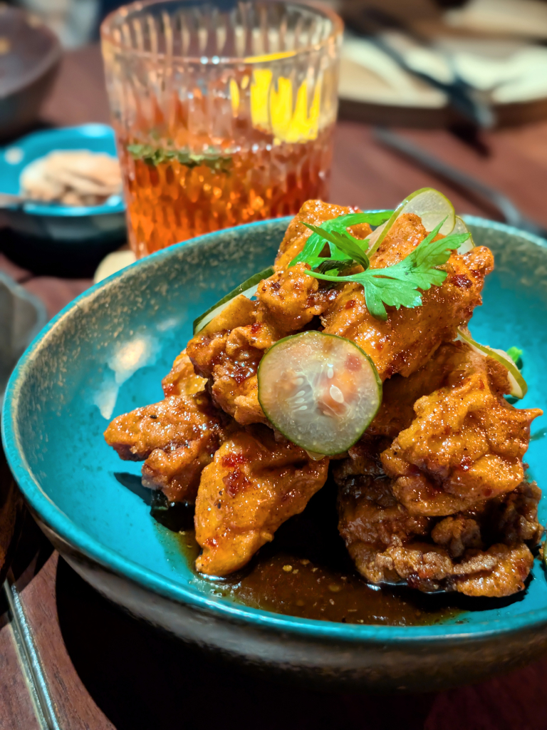 Fried harissa chicken. Photo: Zawani Abdul Ghani/HungryGoWhere the fat prince