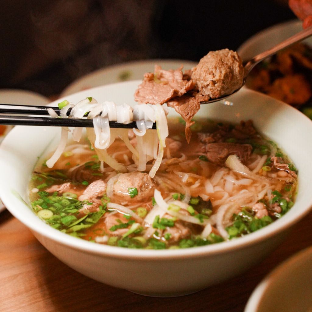 The four-beef combo noodle soup. Photo: Evan Mua/HungryGoWhere new openings