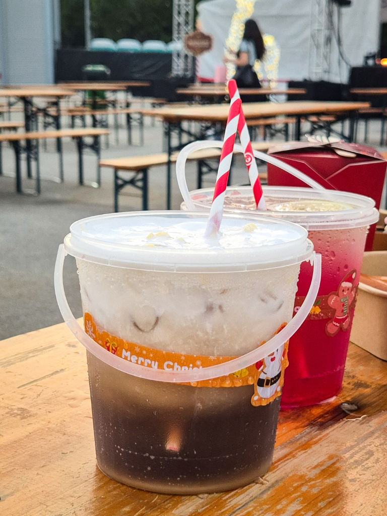 X’mas butterbeer. Photo: Sarah Chua/HungryGoWhere What to eat at togetherland 2025