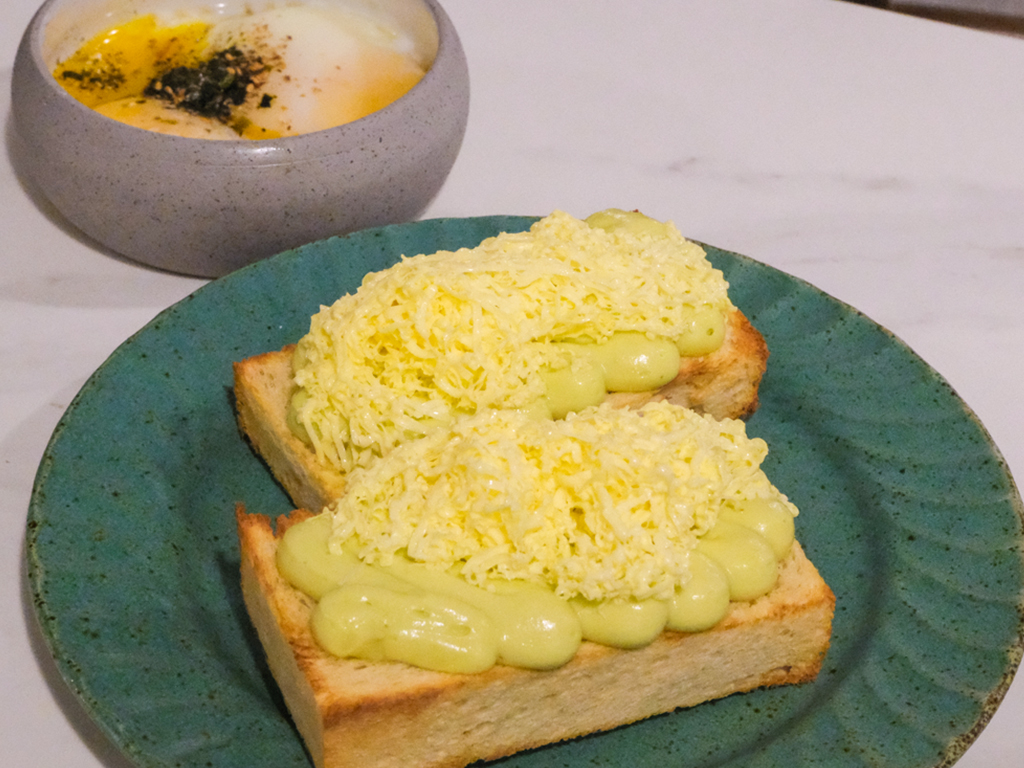 The kaya with butter snow shokupan. Photo: Gary Lim/HungryGoWhere new openings