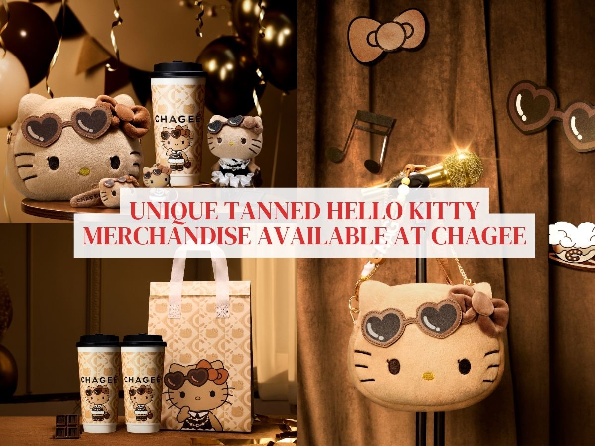 Chagee collaborates with Sanrio for exclusive tanned Hello Kitty merchandise and a new cocoa drink