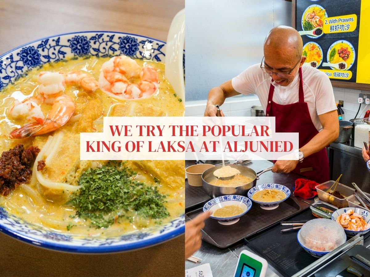 King of Laksa serves great guilt-free laksa, but needs better flow