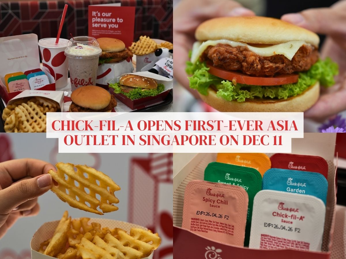 Chick-fil-A is opening its doors this December in Bugis+ with a Singapore-exclusive sauce