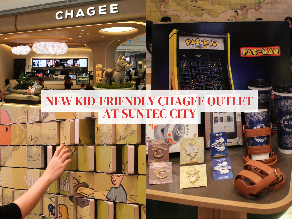 Chagee’s new kid-friendly outlet at Suntec City has freebies, vouchers & prizes this weekend