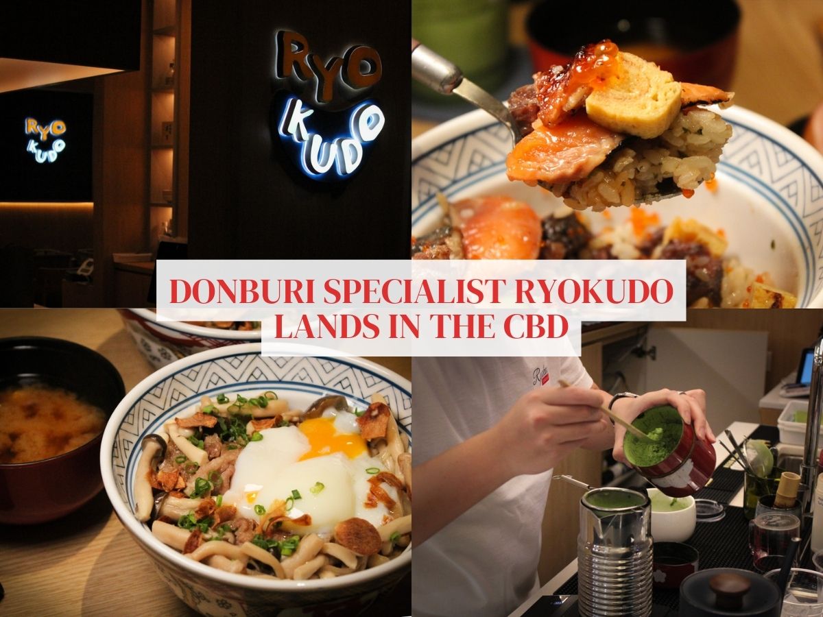 Ryokudo Singapore: New donburi specialist in the CBD serving reliable and comforting rice bowls