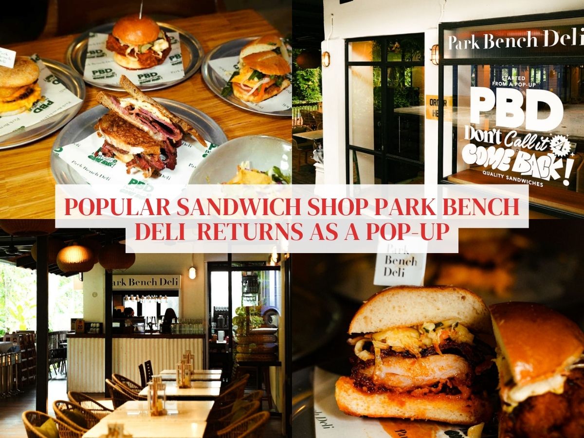 Sandwich fans, go crazy: Iconic Park Bench Deli returns as a three-month pop-up!