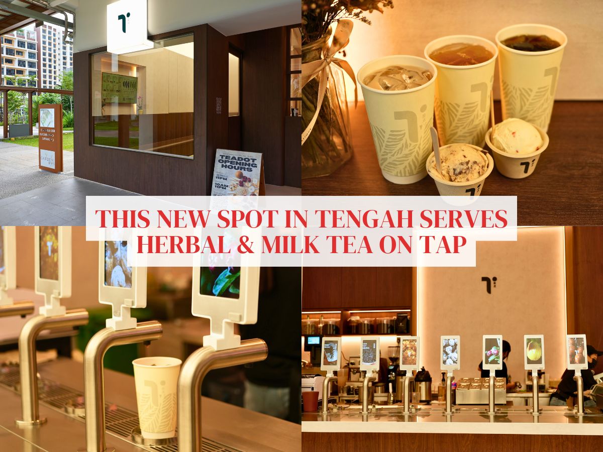 Tea Dot: Tengah’s one-of-a-kind tea spot, offering herbal brews & single-origin tea on tap