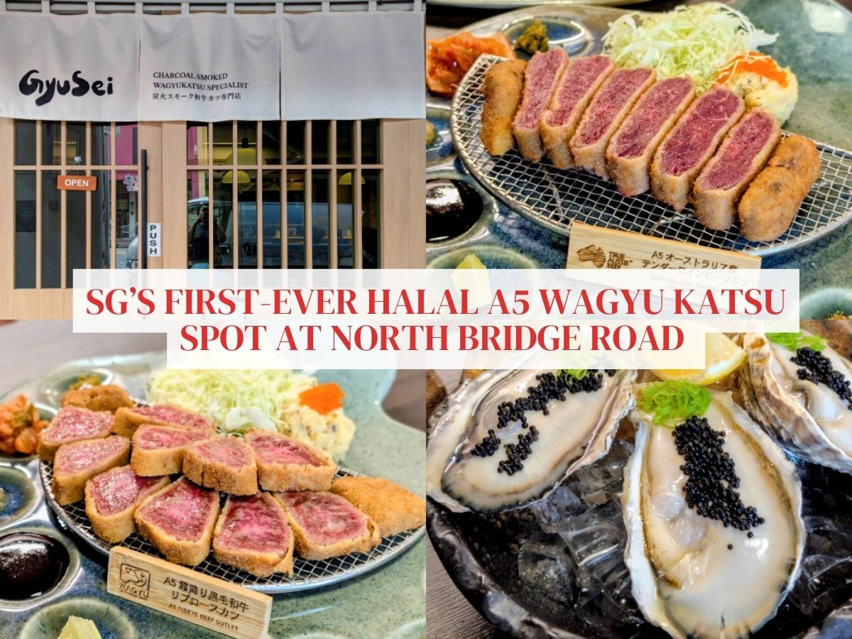Gyusei Gyukatsu Wagyu-Steakhouse introduces Singapore’s first halal A5 wagyu katsu