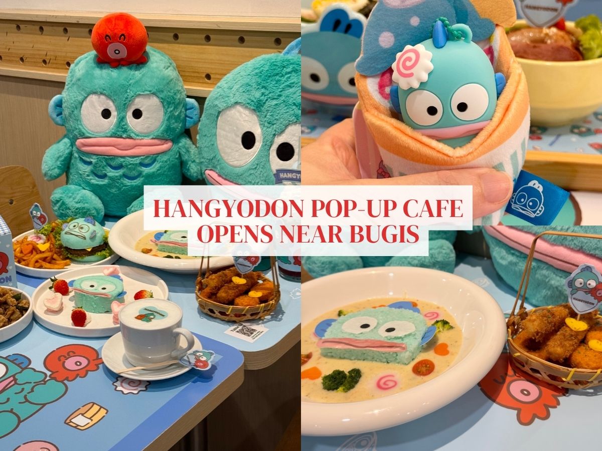 Hangyodon pop-up cafe now in Singapore, at Wong Fu Fu