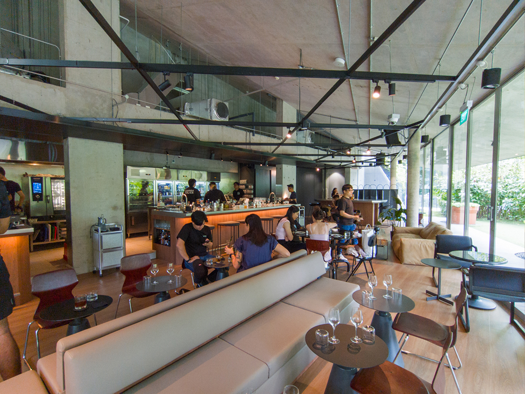 Living room vibes, but make it Orchard Road. Photo: Gary Lim/HungryGoWhere third floor social