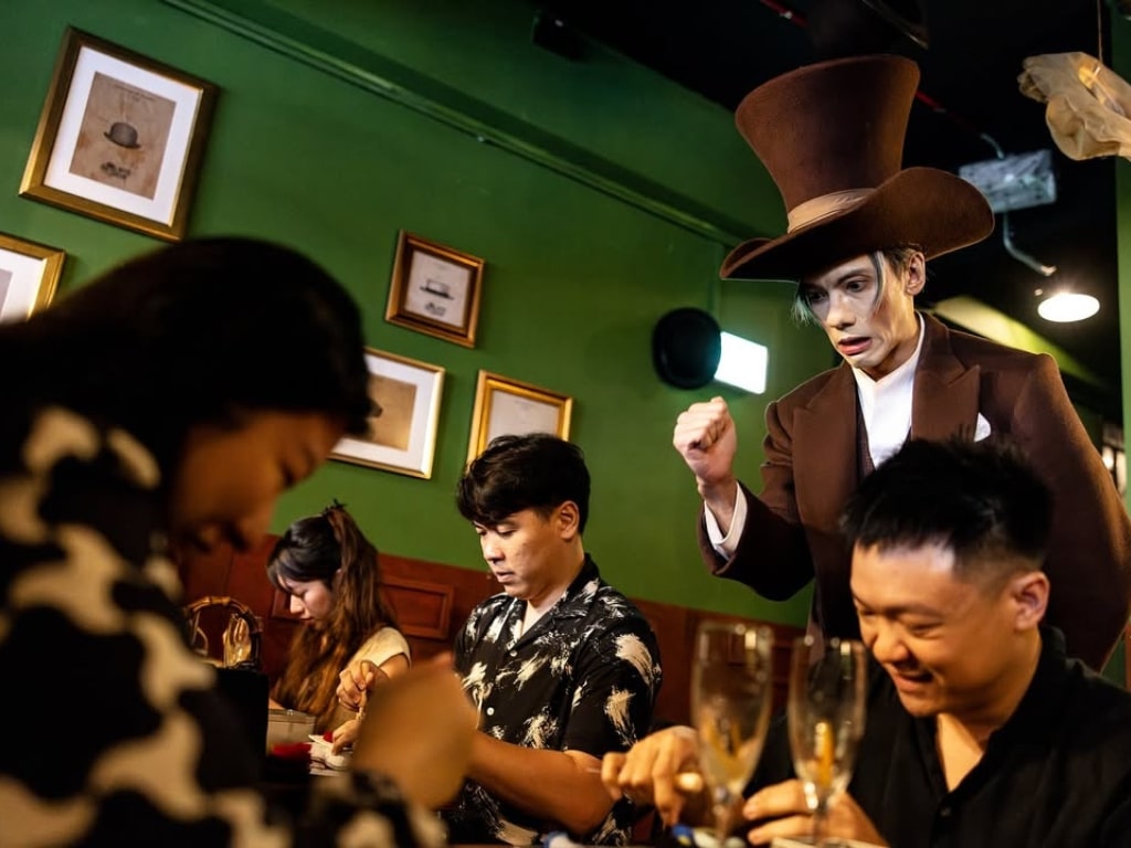 Photo: Wonderland Upside Down/Instagram Unique dining experiences Singapore