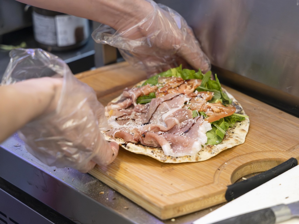 No longer peasant fare, but prices remain decent at Piadini Italian Streats, starting from S$12 for its ingredient-packed piadinas. Photo: Koh Mui Fong/HungryGoWhere piadini italian streats somerset piadina singapore