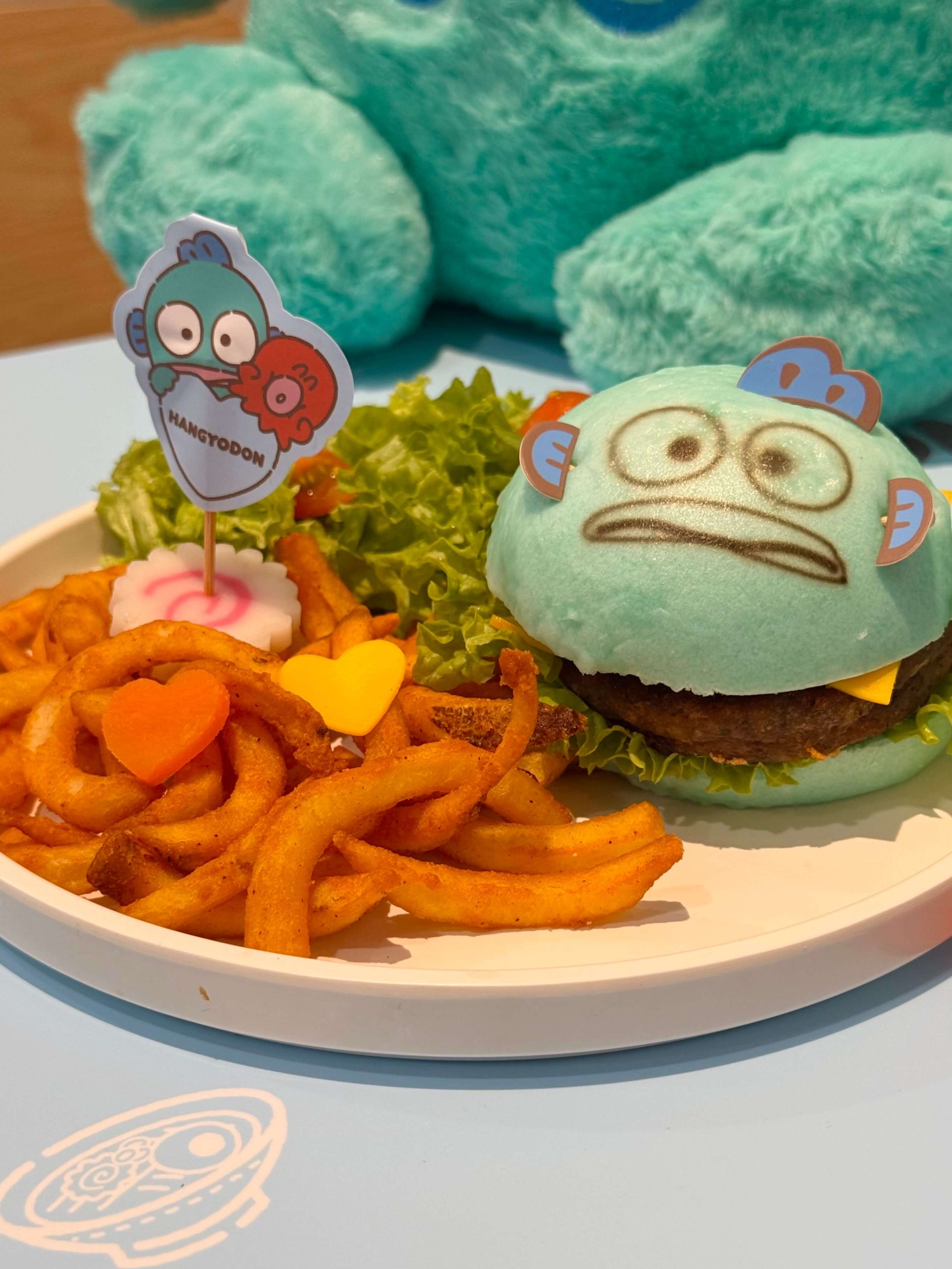 Hangyodon’s mantou burger. Photo: Foo Jia-En/HungryGoWhere hangyodon pop up singapore