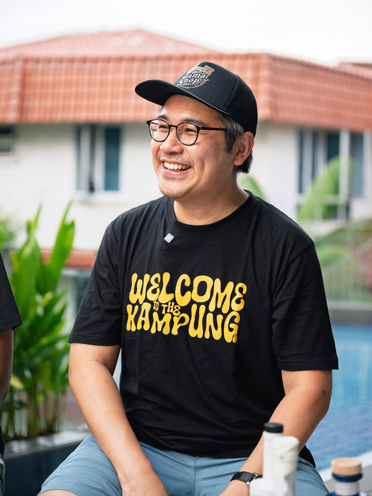 Craig is the self-annointed branding wizard. Photo: Abdul Rahim Anwar/HungryGoWhere mamashop inc singapore