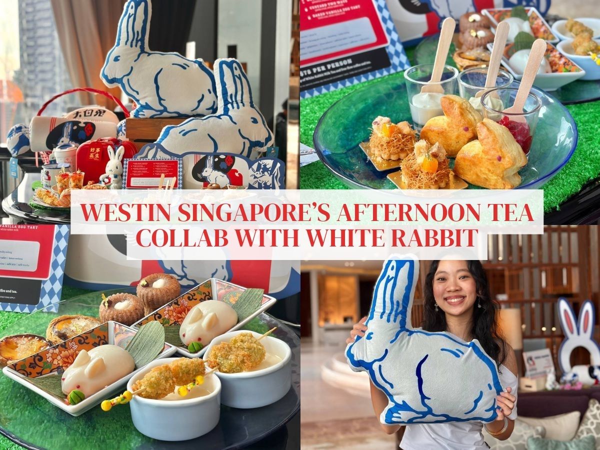 Lobby Lounge at The Westin Singapore launches nostalgic White Rabbit candy-inspired afternoon tea
