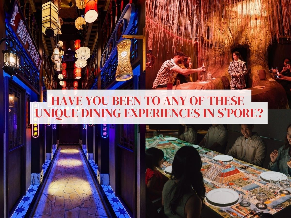 18 unique dining experiences to try in Singapore