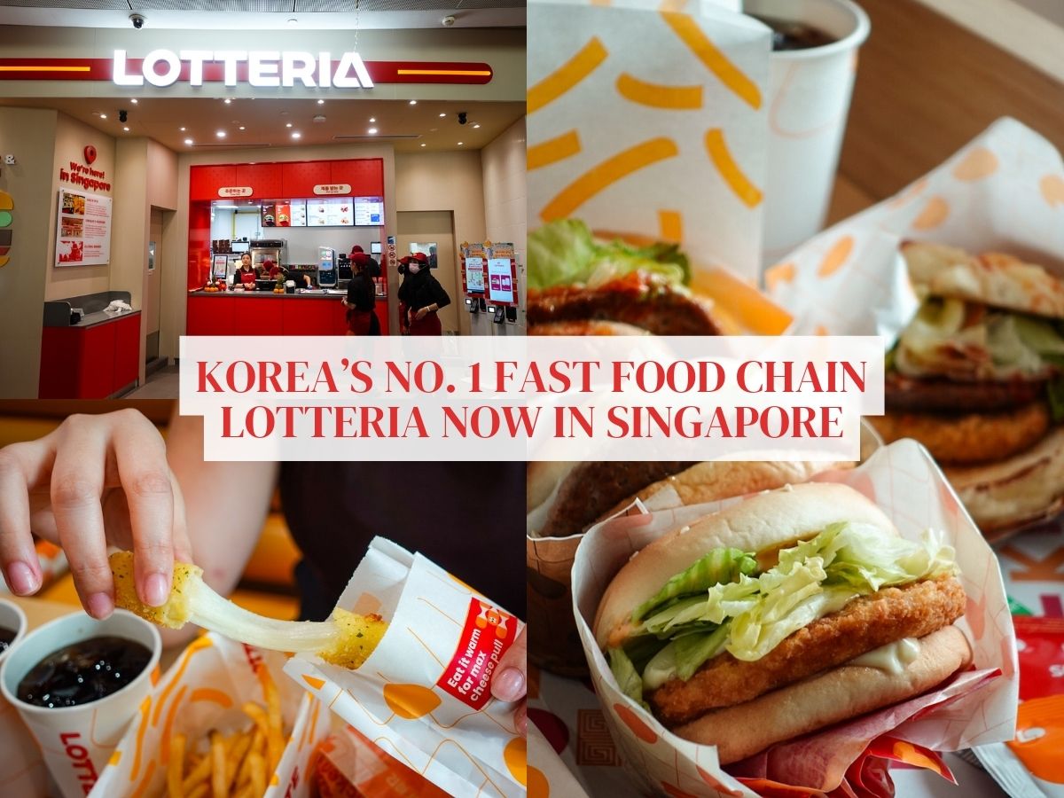 A first look at Lotteria Singapore at Jewel Changi Airport and its menu, with local-exclusives