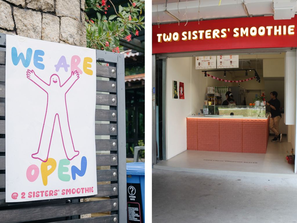 two sisters smoothie marine terrace