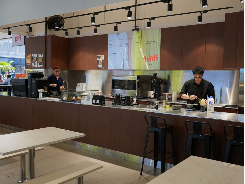 You’re not tripping — Diff is located within a kopitiam. Photo: Shannon Yap/HungryGoWhere diff specialty coffee