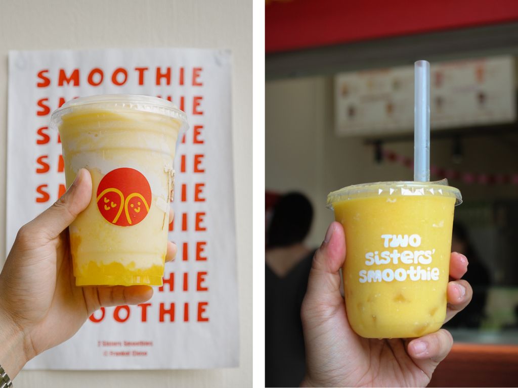 two sisters smoothie marine terrace