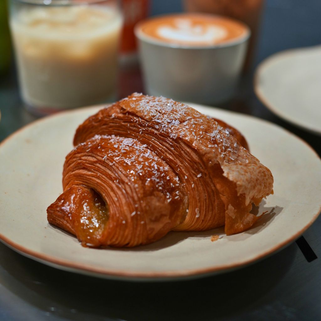 A kaya croissant? Say less. Photo: Shannon Yap/HungryGoWhere diff specialty coffee