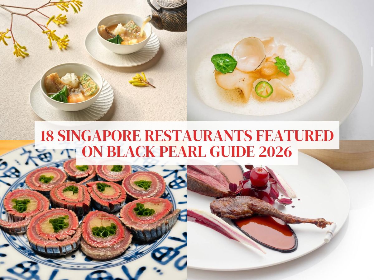 Black Pearl Restaurant Guide 2026: 18 Singapore restaurants recognised, with three new entrants