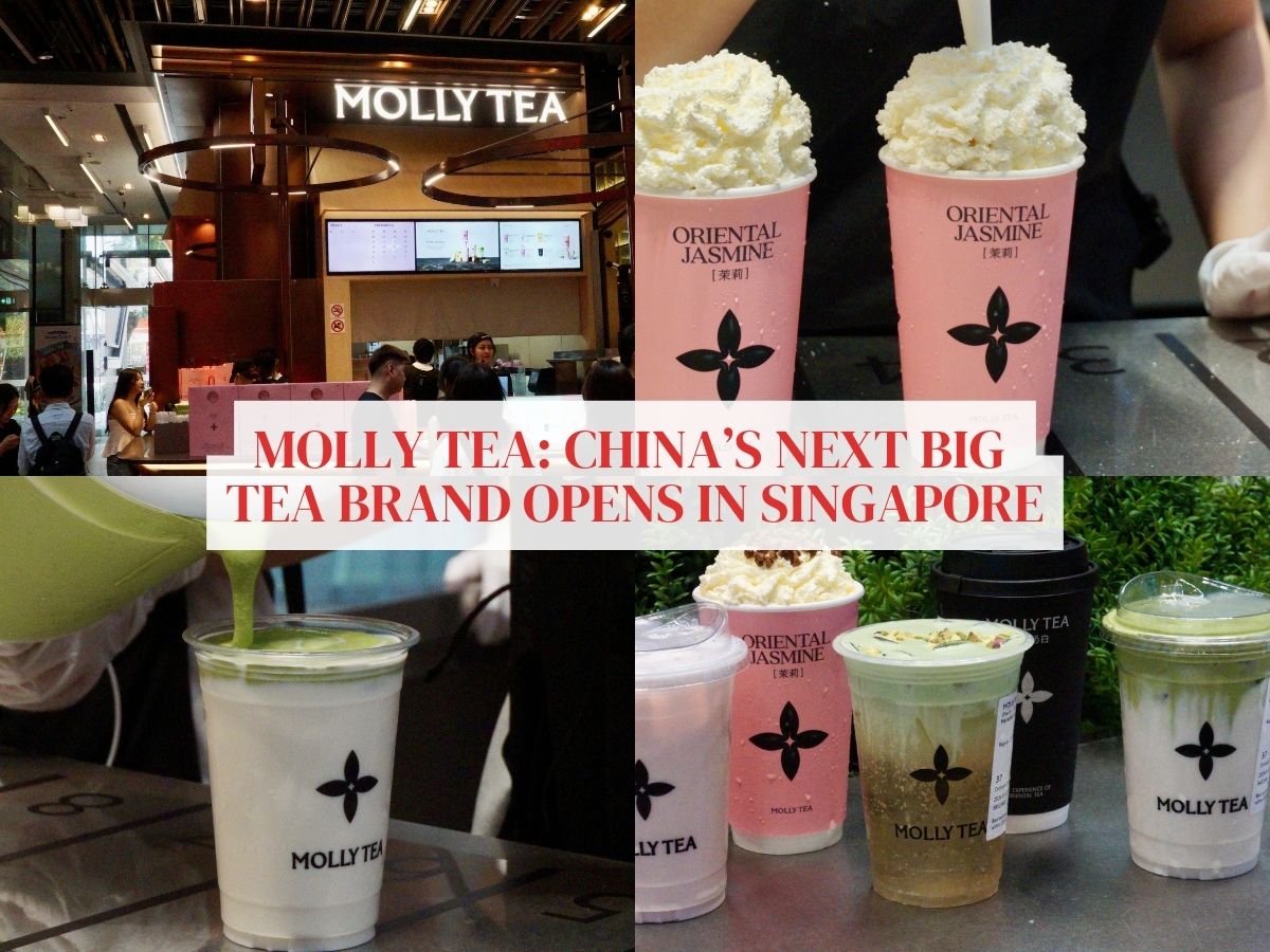A sneak peek at Molly Tea: China’s next big tea brand opens in Singapore