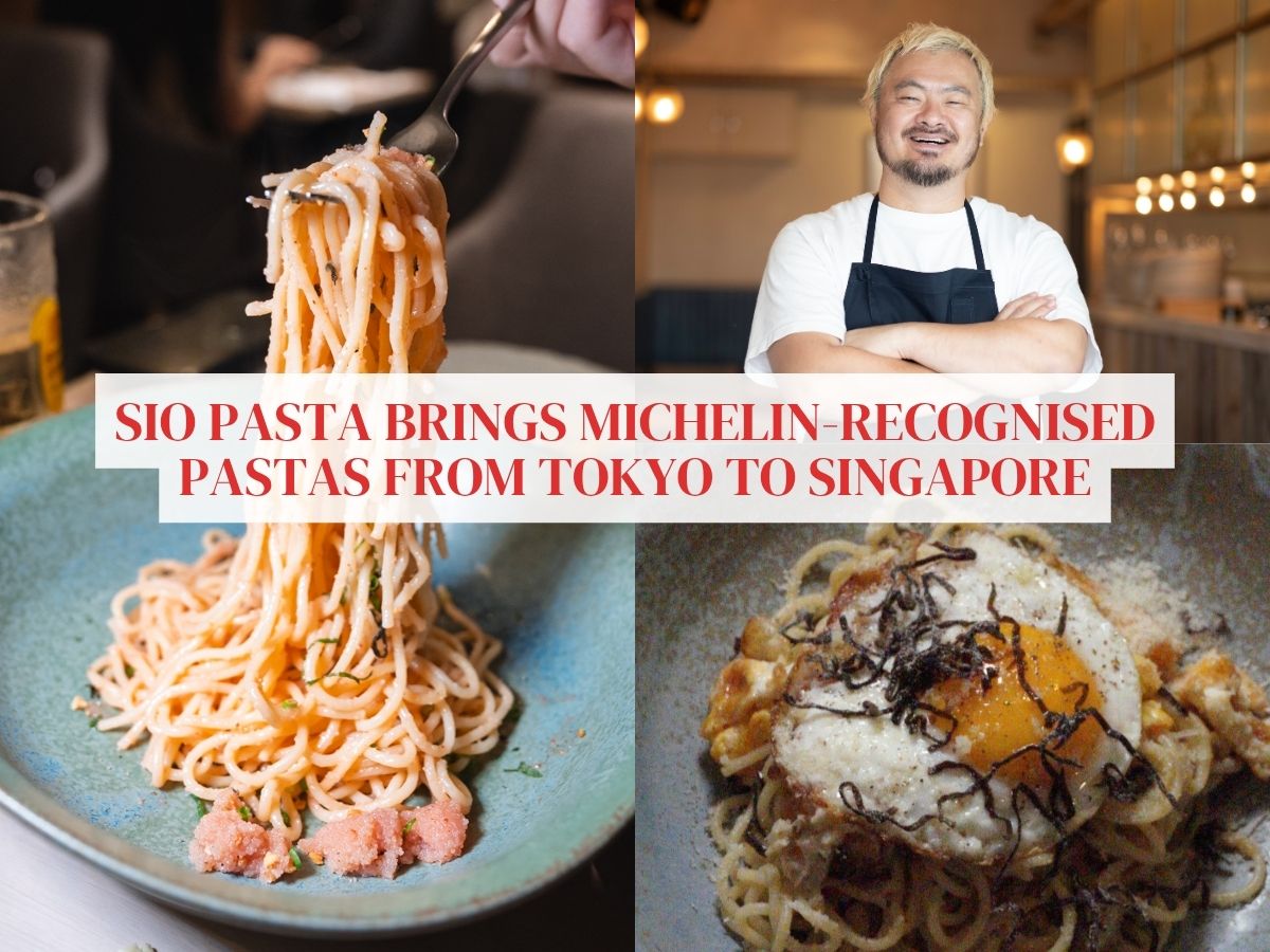 Sio Pasta brings Michelin-recognised pastas from Tokyo to Singapore