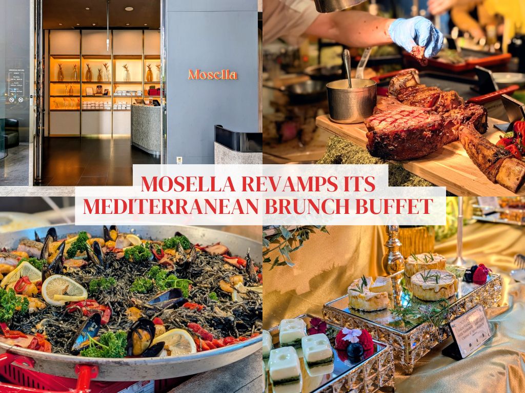 Mosella’s revamped Mediterranean brunch buffet: Free-flow frose and decadent cheese-inspired dessert spread