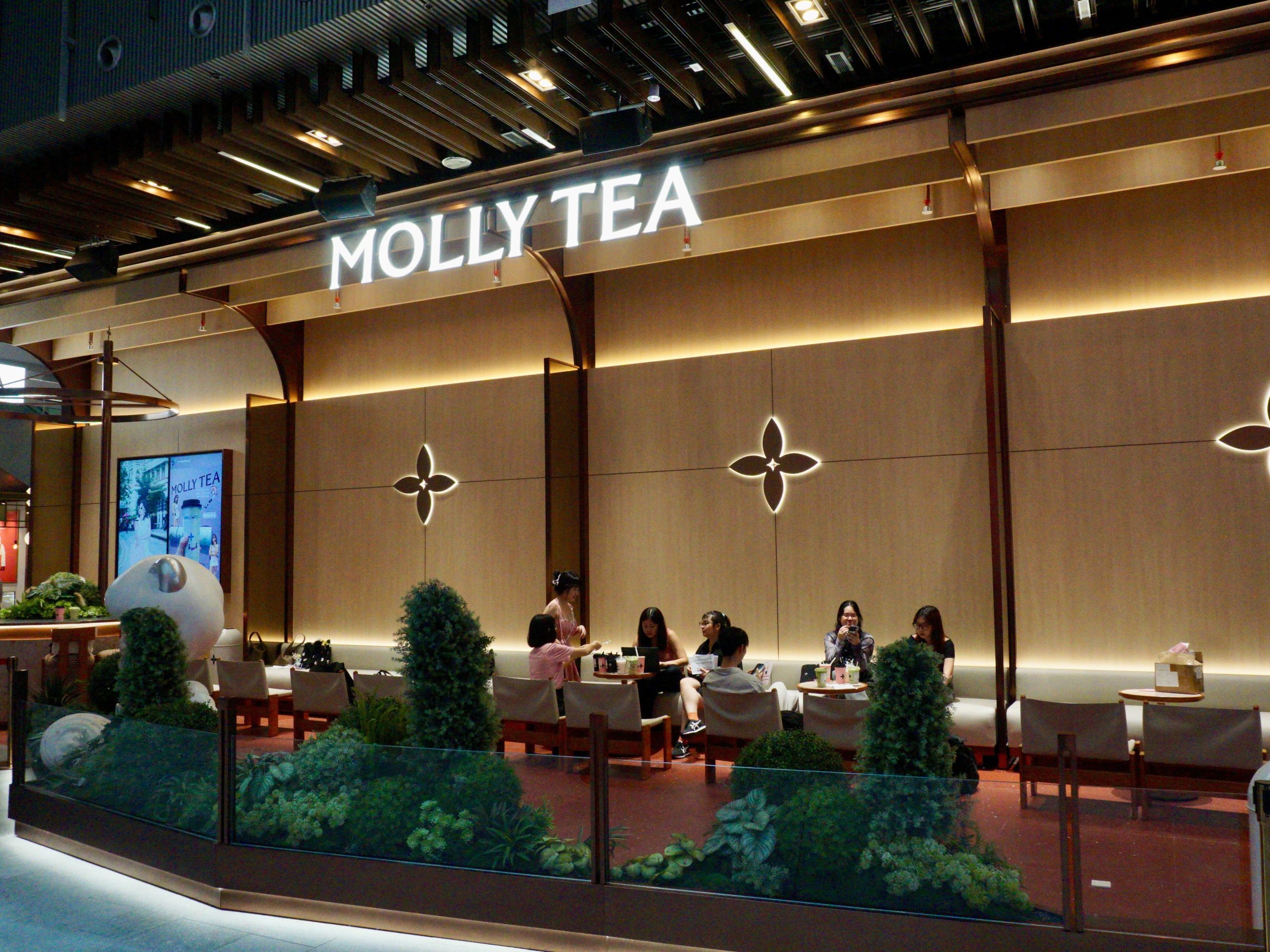 This is Molly Tea’s largest outlet in Southeast Asia, and will act as Singapore’s flagship outlet. Photo: Hannah Tan/HungryGoWhere molly tea