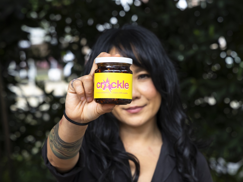 Photos: Koh Mui Fong/HungryGoWhere crackle chilli crisp audrey yeong