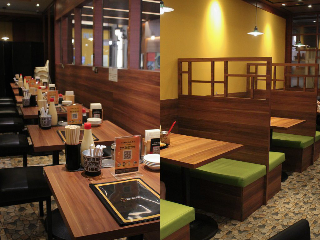 The warm and homely new outlet. Photos: Angeline Ang/HungryGoWhere scrambled egg rice keisuke millenia walk