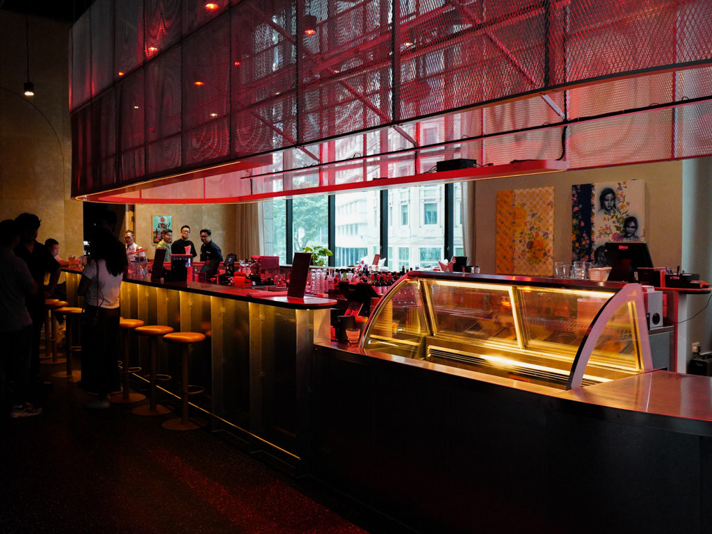 It shares the space with Rasa Space. Photo: Evan Mua/HungryGoWhere rice @ rasa space