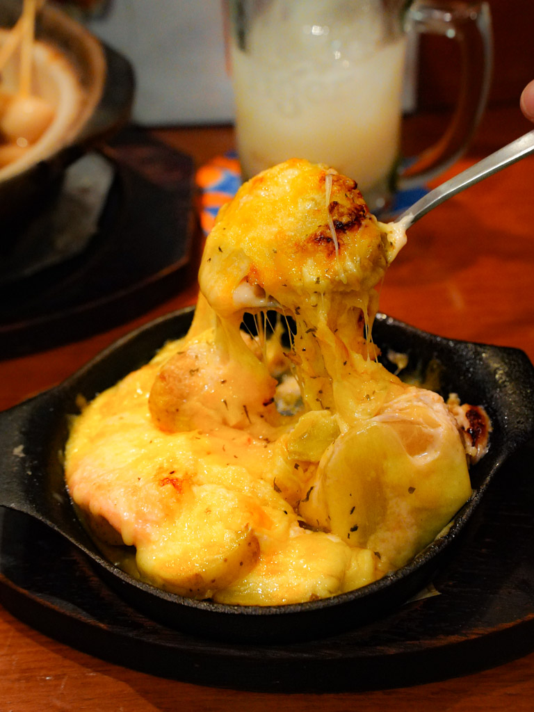 Potato, cheese, and mentaiko makes for a killer combo. Photo: Evan Mua/HungryGoWhere keria cuppage plaza