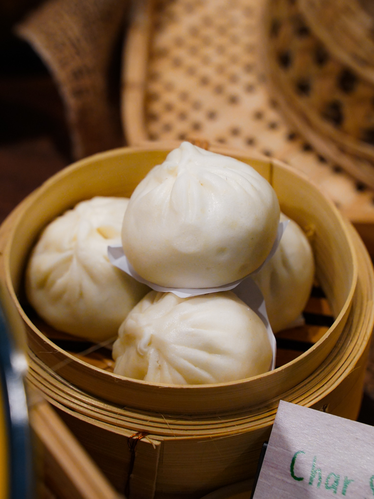This old-school pau brand still makes great char siew pau! Photo: Evan Mua/HungryGoWhere food republic mandai wildlife reserve