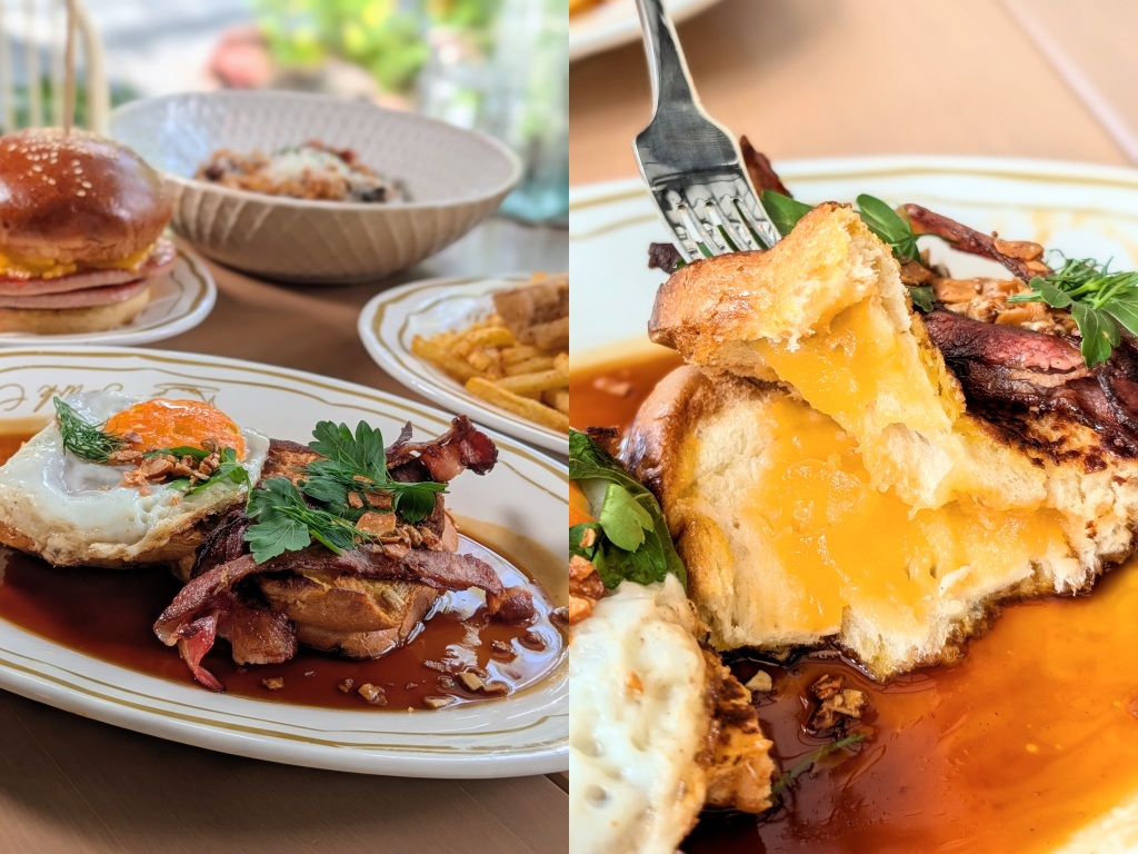 Kaya, bacon & eggs. Photo: Zawani Abdul Ghani/HungryGoWhere park side singapore botanic gardens