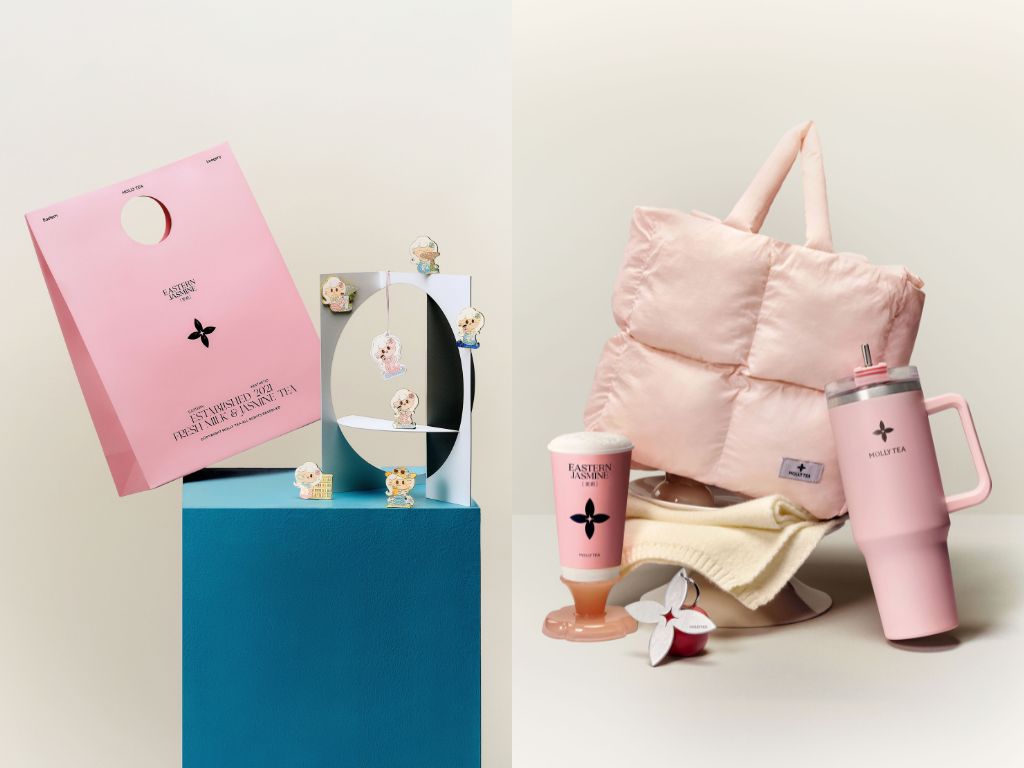 Up for grabs: Molly Tea merchandise you can win or purchase. Photos: Molly Tea molly tea