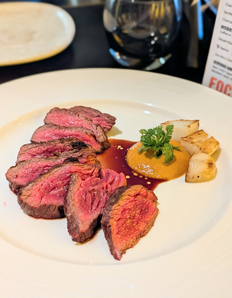 Charcoal-grilled wagyu tri-tip cut. Photo: Zawani Abdul Ghani/HungryGoWhere FOC restaurant set lunch menu