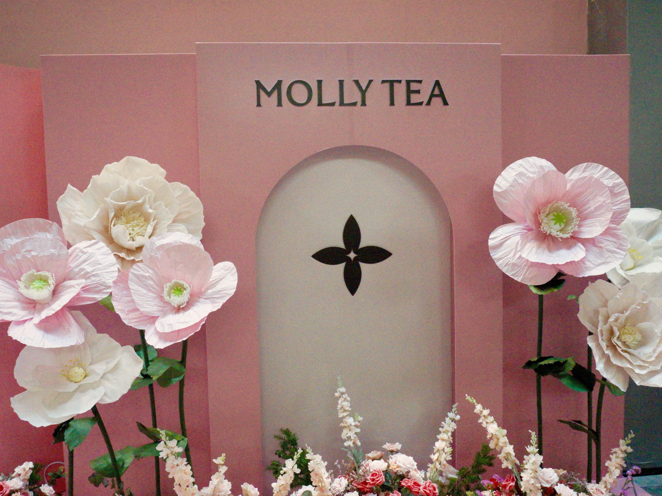 Photo spot for your social media snaps. Photo: Hannah Tan/HungryGoWhere molly tea