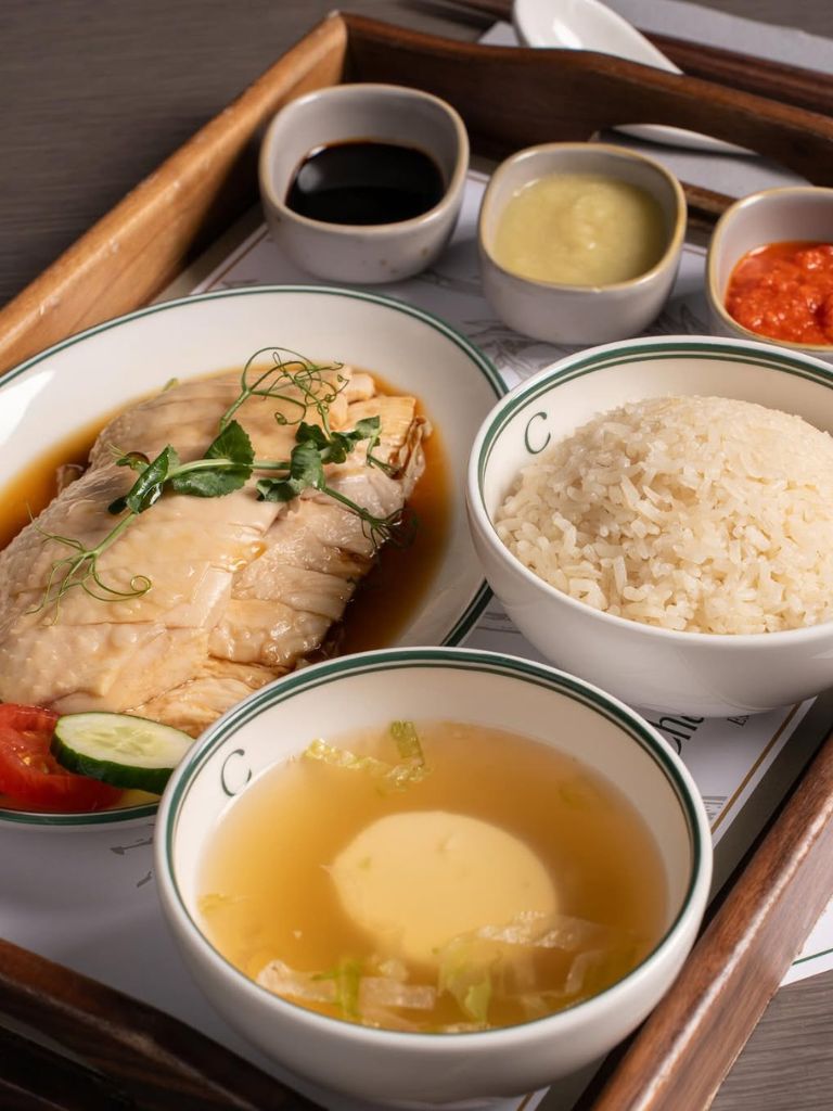 Mandarin chicken rice. Photo: Chatterbox/Instagram weave sentosa singapore