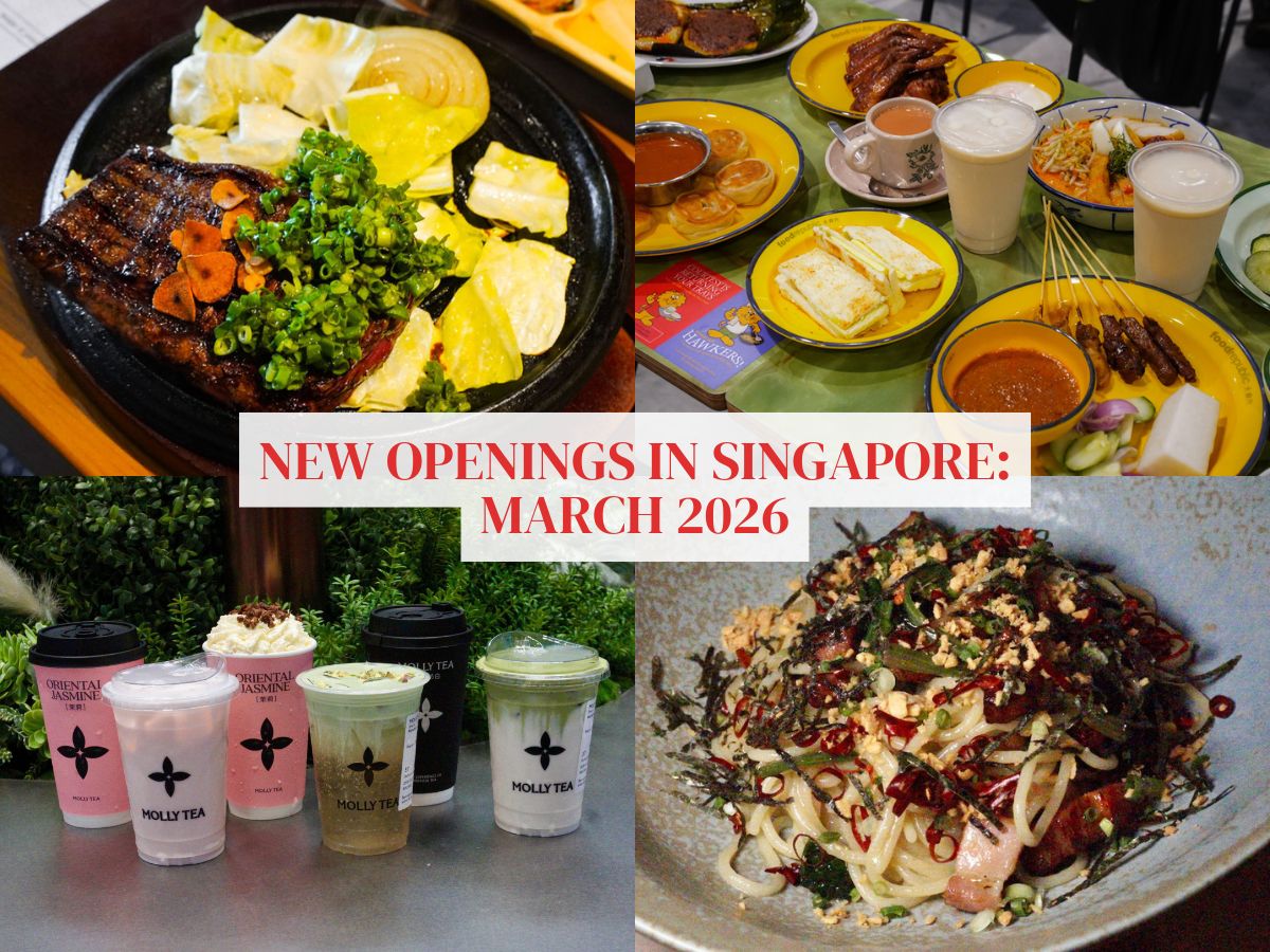 New openings in Singapore: March 2026