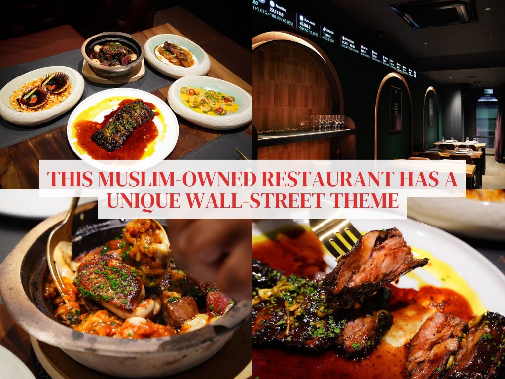 Live your finance bro dreams at The Margin, a Wall-Street-themed restaurant that’s Muslim-owned!