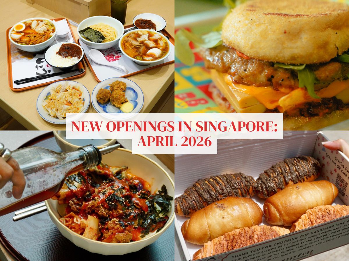 New openings in Singapore: April 2026