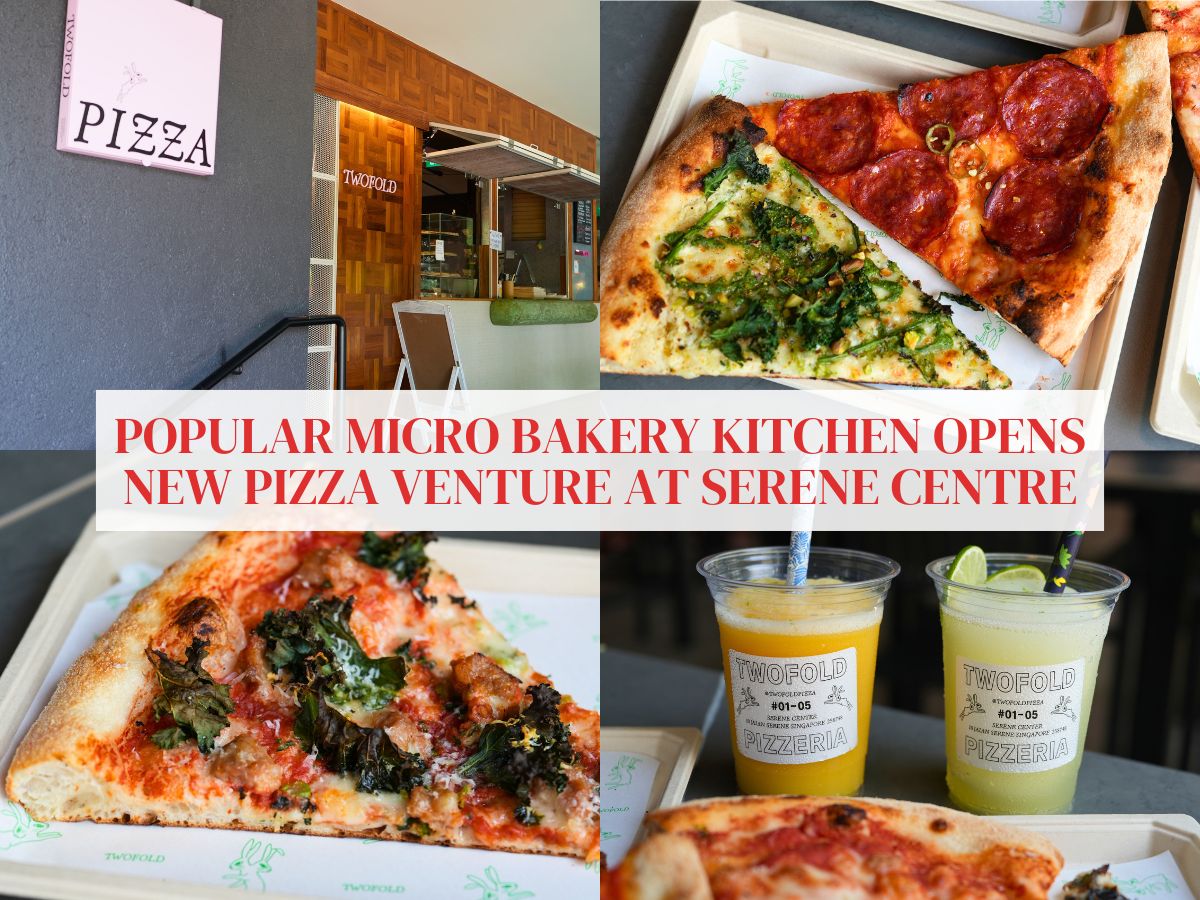 Love your pies thin & ultra-crisp? Check out Twofold Pizza at Serene Centre, launched by Micro Bakery Kitchen